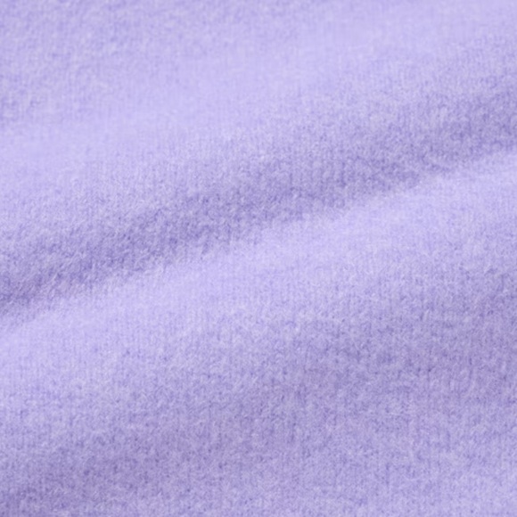 Uniqlo women soufflé yarn cardigan lilac - Picture 2 of 5